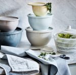 Round bowl with lid  (set of 5) mixed color - Image 2