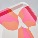 TOFSAND Tray, pink, 37x29 cm - Image 3