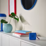 VAPPEBY Portable bluetooth speaker, waterproof/blue - Image 3