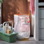PÄRKLA Laundry bag, white, 70 l - Image 2